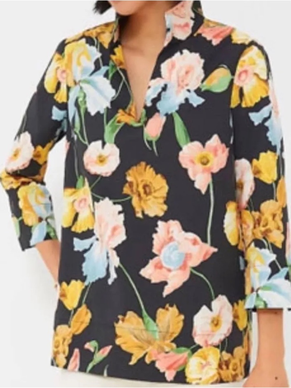NWT Tuckernuck Margot Top in Moonlit Iris - size L
